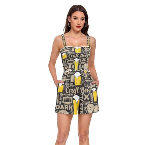 Barboteuse femme plage et vacances d'été short décontracté