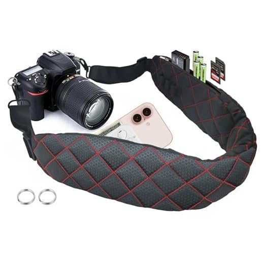 LONPAI Ultra Comfortable Camera Neck Strap