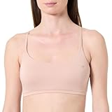 Emporio Armani Women's Essential Studs Padded Bralette Pink S, Rose, S