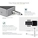StarTech.com USB C Dock - 4K 60Hz Quad Monitor DisplayPort & HDMI - Universal USB-C Docking Station with 100W Power Delivery - USB Hub with 1x USB Type-C & 3X USB-A, Ethernet, Audio (DK31C4DPPD)