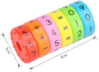 OOCOME Magnetic Arithmetic Learning Toys Math Games Math Resources Children Number Games Number Blocks Magnet Toys for Kids Children Gifts