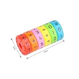 ◆ 【Números magnéticos coloridos y divertidos】 Este número de juguetes incluye 6 piezas diferentes brillantes y coloridas. A los niños les encantarían los juegos de matemáticas de inmediato.