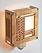 Frank Lloyd Wright Bach House Hardwood Night Light with Light Sensor