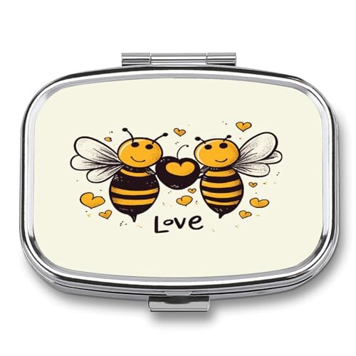 Bee Love Honey �s���{�b�N�X 2�R���p�[�g�����g �������^���s���P�[�X �|�P�b�g����z�p ���s�p �|�[�^�u�����f�B�V���{�b�N�X �s���R���e�i �I�[�K�i�C�U�[ �r�^�~�� ���� �T�v�������g