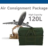 Arxus Große Reisetasche, 120L wasserdichte Tragetasche für Wochenenden über Gepäck für Fluggesellschaften, Reisen, Camping, Umzug und Schule