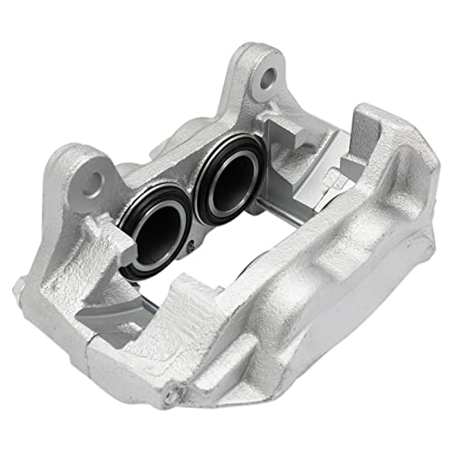 Image of TRQ Front Driver and Passenger Side Brake Caliper Set Hardware Compatible with 2000-2003 Toyota Tundra Caliper Casting #S13WE 2001-2003 Sequoia Casting #S13WE