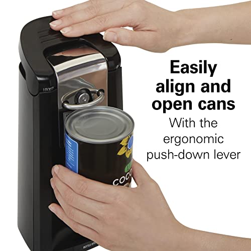 image for Hamilton Beach Smooth Touch Electric Automatic Can Opener Easy Push Do