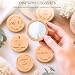 Imagen de Amaisso® Espejo de Madera Personalizado para Boda con Grabado Pack 10