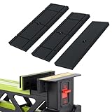 Almohadillas de repuesto para Rockwell Jawhorse, mandíbulas de goma, accesorio de sujeción acolchado mejorado para estación de trabajo (juego de tres)