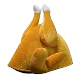 VALICLUD Thanksgiving Hut Gerösteten Türkei Hut Türkei Kappe Headwear Lustige Party Hüte Thanksgivng Party Favors für Frauen Männer Kinder Kostüm ()