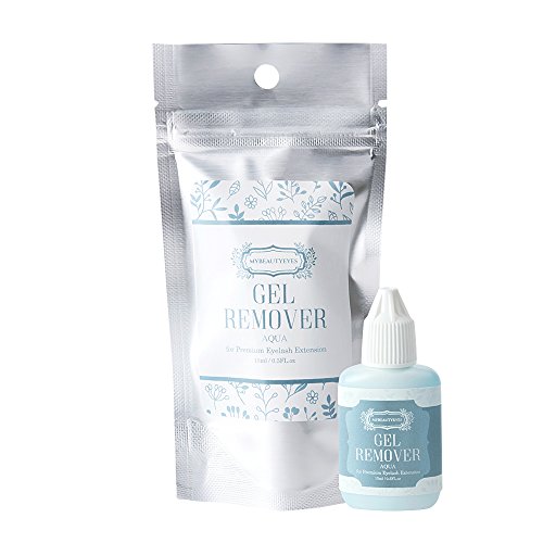 GEL REMOVER for Eyelash Extension / Quickly and Easily Removes Eyelash Extension Adhesive / Fast Dissolution Time / 15ml (Aqua) - Image 3