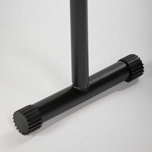 Miniatura 6 de Titan Fitness Barras de inmersión, paraletas independientes, estación de inmersión de altura ajustable, barras paralelas resistentes para el hogar,