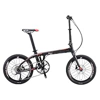 Algopix Similar Product 10 - Folding Bike SAVADECK 20 inch Carbon