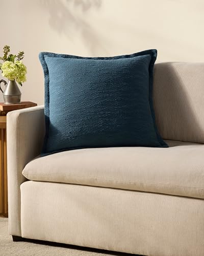 Loloi Chris Loves Julia Morris Collection PCJ0022 Blue 22'' x 22'' Cover w/Poly Pillow