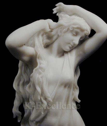 Top Collection 11.25" Aphrodite Statue - Greek Roman Goddess Sculpture In White Marble Finish - Venus Greek Goddess Of Love Statuette #TOP4