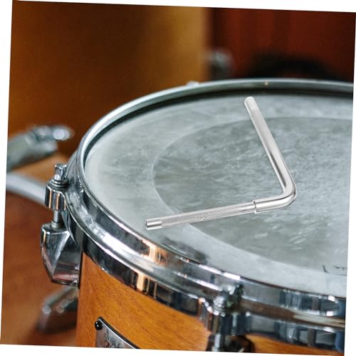 Soporte para Cencerro con Abrazadera para Batería y Platillos - Metal Plateado miniatura 5