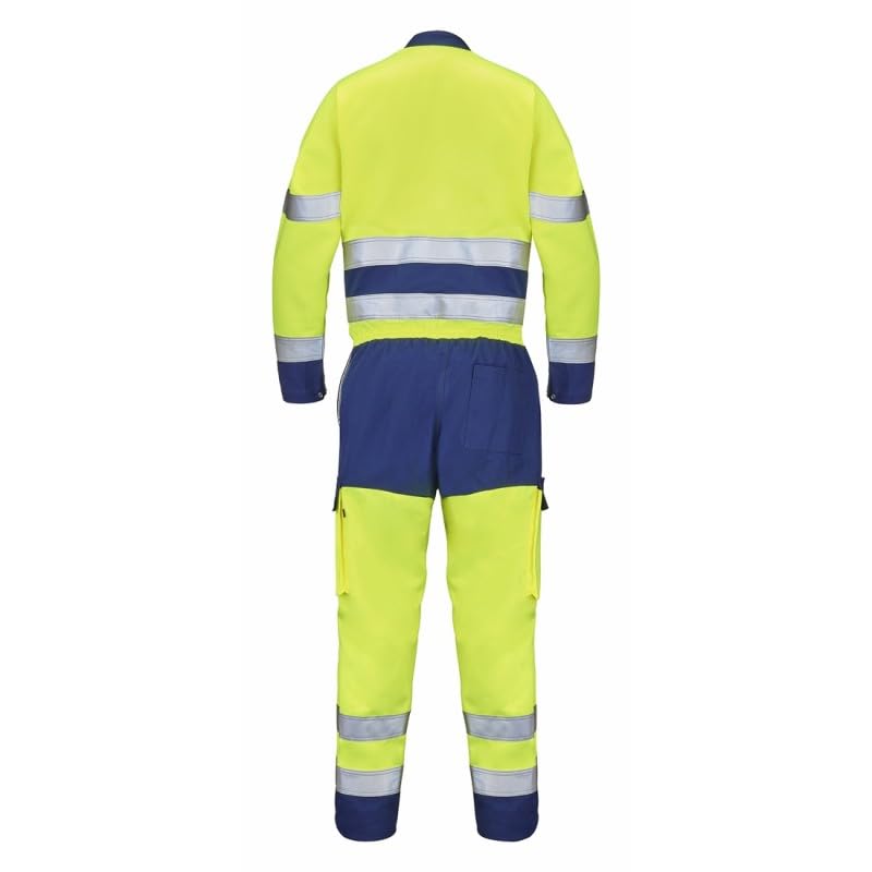 Combinaison 2 Fag Fluo Base XP 3XL Jaune/Bleu Marine