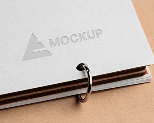ds. distinctive style 20 Pcs Metal Binder Rings Round Binding Rings Book Loose Leaf Rings Keychain Rings - 20mm