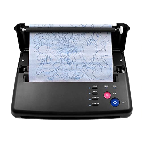 Transfer Stencil Machine Stencil Printer Thermal Copier Printer (Black) #TOP2