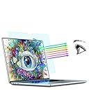 2 Pack MacBook Air 13.6 Inch Anti Blue Light Screen Protector ，Anti Glare Film/Anti Scratch Laptop