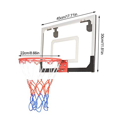 Hanging Basketball Hoop Classic Texture Practical Durable Mini Door Wall Basket Ball Board Toy, For Children 23.3.19 #TOP5