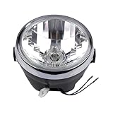 Pour YBR125 pour YBR 125 pour JYM-KG Phare rond Phares ronds classiques Accessoires de remplacement