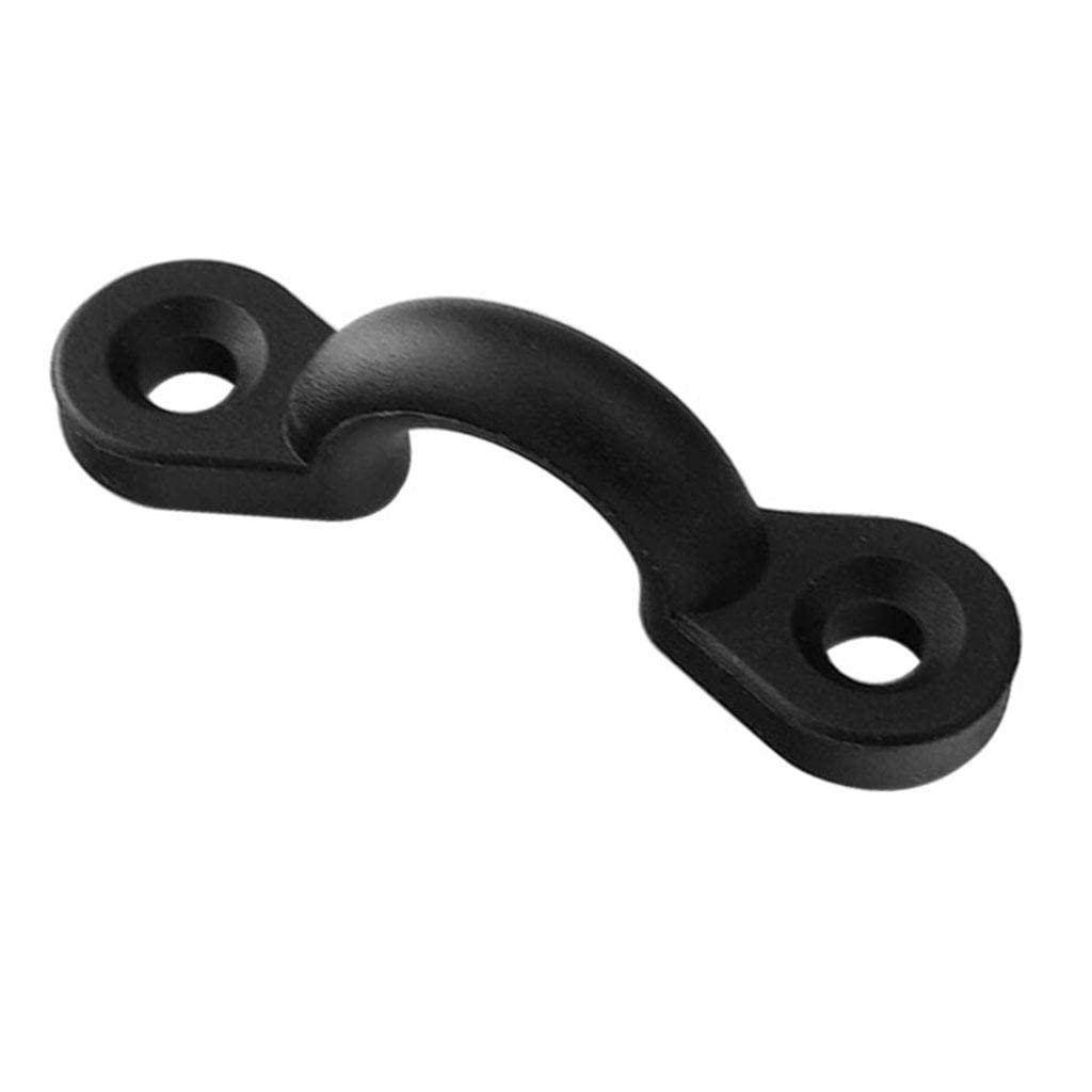 10 Piezas Abrazadera de Silla Nylon para Cuerda Ojal Clip Sujeción Polietileno Anticorrosión Adecuada para Kayak Canoa Barco Aviarios Mascotas Aplicac