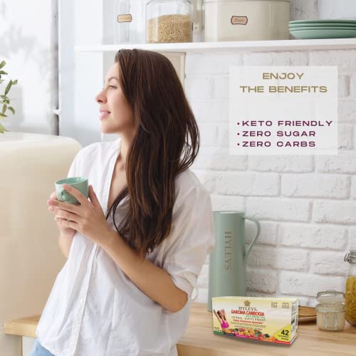 Hyleys Tea Wellness Garcinia Cambogia Green Tea, Assorted Tea Bags, 42.0 Count #TOP6