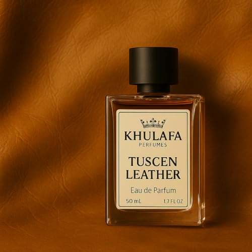 Image of Tuscen Leather Inspired Perfume | Bold EDP with Leather, Raspberry & Suede | Long-Lasting Luxury Scent for Men | Ideal for Winter Evenings & Gifting | Premium 50ML Fragrance