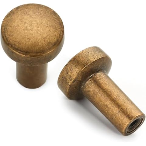 Poignées de meuble SYZOW en laiton antique Cover
