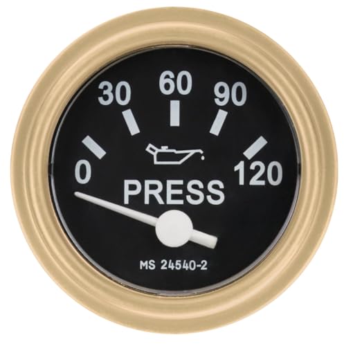 MOTOR METER RACING Humvee HMMWV 5 Gauge Set Tan Military Equipment Replacement M998 M1045 M1123 Truck