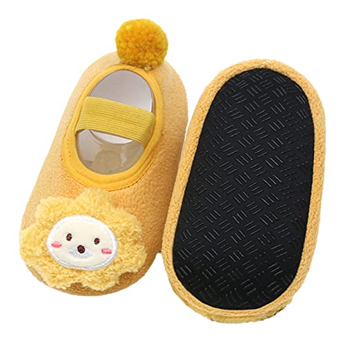 Shoes Children Autumn and Winter Boys and Girls Floor Socks Non Slip Plush Cartoon Animals Warm and Comfortable Shoes