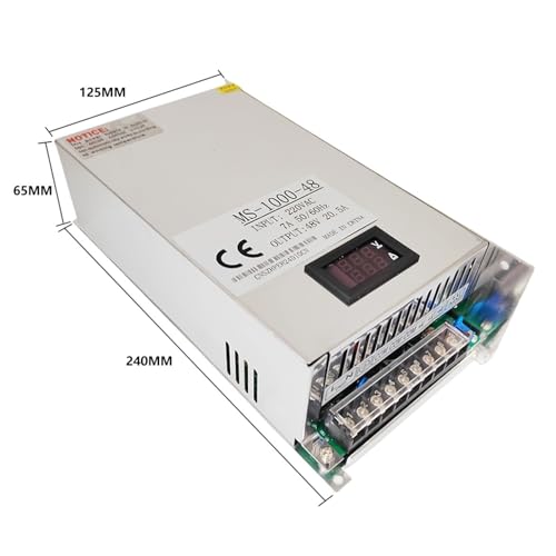 Fuente de alimentación de 1000W regulable de 0-48V CA a CC conmutada para pruebas electrónicas 3