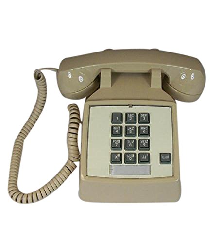 Cortelco 250044-Vba-20f Desk W/ Flash - Ash miniatura 1