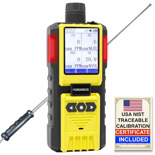 4 Gas Monitor with Built-In Pump