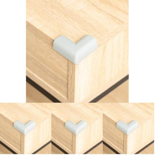 Image of Regalo 16 Pack Safety Corner & Edge Protectors for Baby Proofing, Soft Foam Furniture Corner Guards, Small, Gray