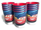 12 X Disney Cars 3 Plastic Reusable Favor Cup 12 count Birthday Party Supplies