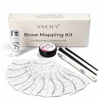 Kit mappatura sopracciglia con filo, pasta e righello