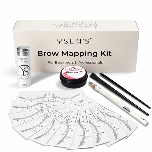 Ysen's Brow Mapping Set – Augenbrauen Mapping Kit mit Mapping
