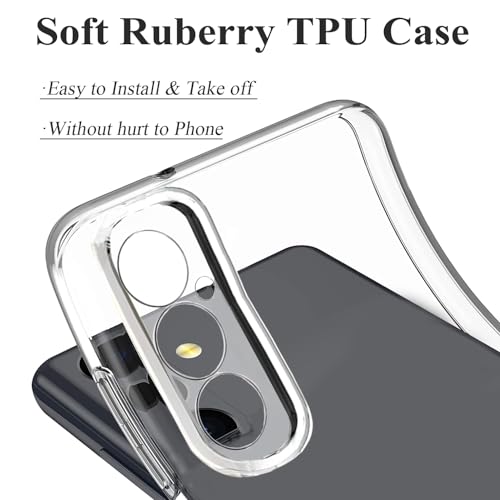 Coque Galaxy A35 5G transparente à fleurs pour protéger votre mobile en terrasse - 4
