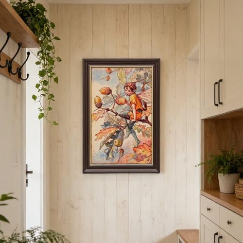 Impression sur toile fée gland cadre suspendu grand format décoration murale - 6