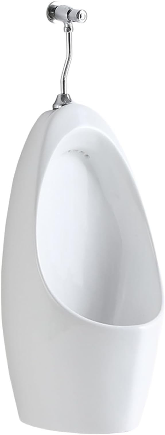 Orinatoio maschio da parete, a prova di schizzi e fuoriuscite, design ad alta efficienza, per bagni, hotel e centri commerciali, sistema universale di lavaggio per una facile pulizia e igiene