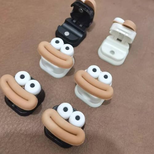 5 / 10 Clips para Organizador de Cables para Manejo y Fijación en Escritorio miniatura 5