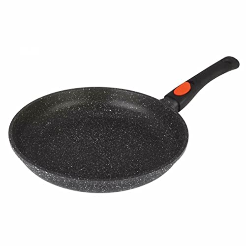 Kamberg Sartén 28 cm, mango extraíble, aluminio fundido, revestimiento piedra...