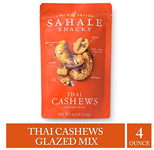 Sahale Snacks Thai Cashews Glazed Mix, 4 Ounces