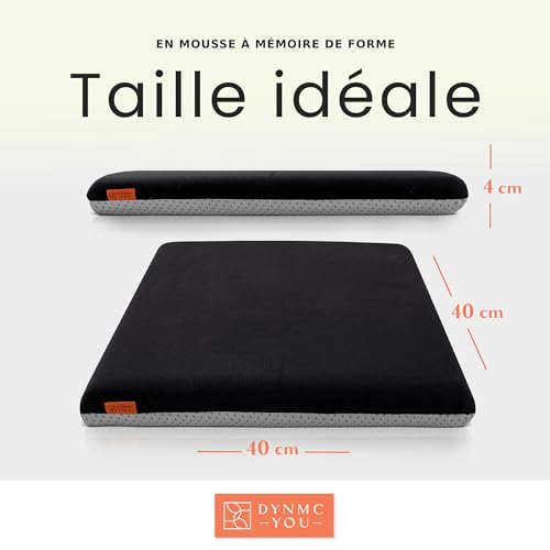 DYNMC You Coussin Chaise Confortable 2X, Coussin de Chaise d’Intérieur – Galette de Chaise Antidérapante, Parfaitement Stable, Housse Lavable, Style Nordique – vue 6