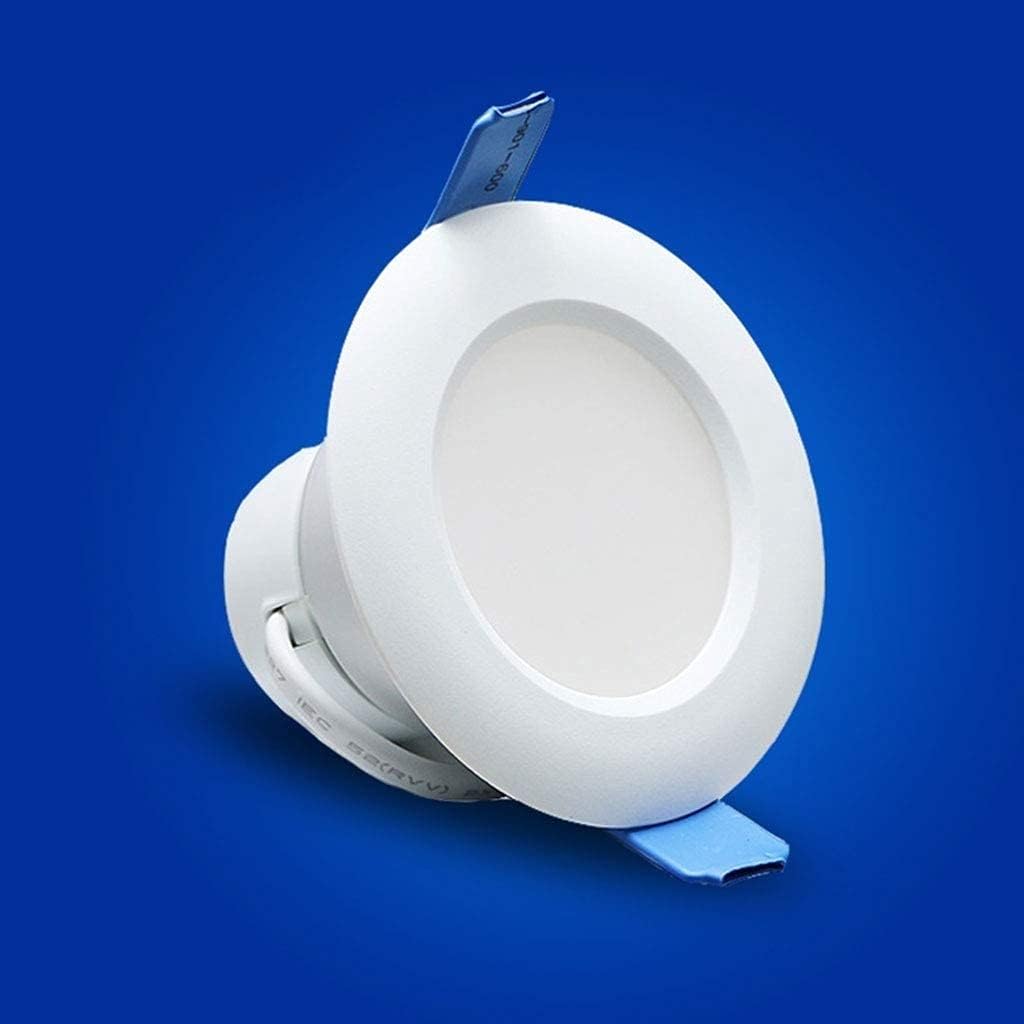 Recessed Nordic Simplicity LED Recessed Retrofit Downlight 3.5W Ceiling Down Restaurant Corridor Villa Panel Light White Light Open Hole 7.4cm Spotlight Integrated