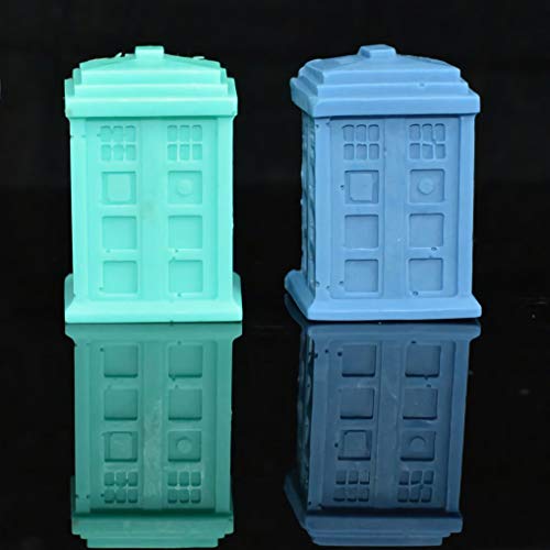 2 moldes de silicona Doctor Who para cubitos de hielo miniatura 4