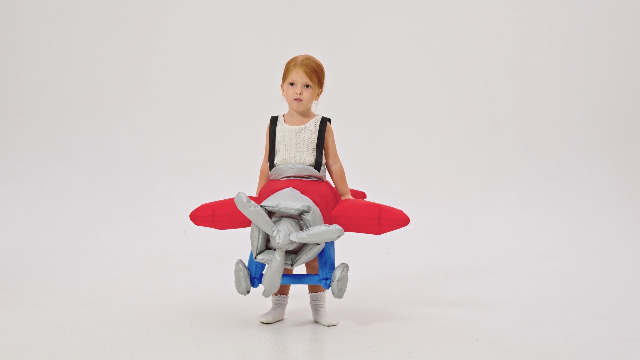 Disfraz Inflable de Avión para Niños miniatura 6
