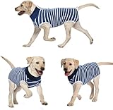 Abito di recupero per cani unisex, con 7 dimensioni (XS-3XL) funziona bene per animali domestici di qualsiasi dimensione. Disponibile per le razze di gatti per piccoli, medi e grandi cani. Dai un'occhiata alla tabella delle dimensioni per trovare le dimensioni giuste per il tuo animale domestico . Assicurati che la tuta non sia troppo stretta. Supponiamo che il tuo cane possa crescere sano.